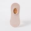 Meias invisíveis femininas quatro estações meias de tornozelo anti-costura dupla femininas algodão cor de doce japonês meias de cano baixo corte baixo silicone antiderrapantes
