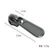 Puxador sem furo Nº 5 metal nylon zíper puxador acessórios têxteis vestuário adequado cabeça do puxador liga de zinco