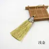Pico de nó chinês com borla de boca de peixe de 8 cm, pingente pendurado, acessórios DIY para atacado