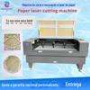 Máquina de gravação a laser em papel Máquina de corte a laser para papel Máquina de corte a laser para cartões comemorativos 3D Máquina de corte de papel
