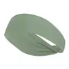 Faixa de Cabeça Esportiva Masculina Faixa de Suor Esportes Exercício Atletismo Faixa de Cabeça Elástica Absorvente de Umidade Unissex Turbante