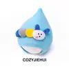 Nuevos Sombreros de Otoño e Invierno Estilo Coreano para Niños y Niñas, Lindos Sombreros de Oruga de Dibujos Animados a Prueba de Viento y Cálidos con Protección para los Oídos para Bebés