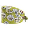 Gorro quirúrgico femenino de algodón gorro de enfermera gorro de dentista masculino ajuste elástico fino mascota quirófano gorro calabaza al por mayor