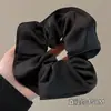 Elástico de Cabelo Oversized Estilo Coreano Intestino de Porco, Corda de Cabelo Versátil com Renda de Bolinhas, Elástico para Rabo de Cavalo Alto, Elástico de Borracha, Acessório de Cabelo de Alta Qualidade