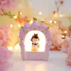 Gato Gato pai Qian Qian Venha rápido para o cofrinho Gato fofo cofrinho Ornamento de mesa Criativo cofrinho infantil
