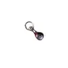 Colgante de flor de trompeta con diseño de pez de plata pura S925, amuleto floral estilo chino, accesorio de plata hecho a mano DIY para pulsera
