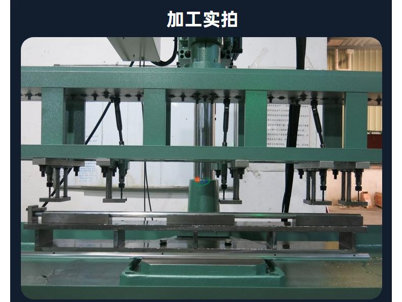圆管数控钻孔机  自动可调多轴钻孔机立式多头钻孔机