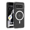 Adecuado para Google Pixel 10/9Pro Funda Magnética Transparente para Teléfono Acrílico Bayer Resistente a los Arañazos Google 10A