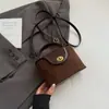 Bolso Caja Nuevo de Alta Gama Bolso Cruzado Bolso de Mujer Más Vendido Tendencia de Moda Bolso de Mano Bolso de Hombro Simple Versátil