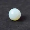Esfera de Cristal Morado Rosa Blanco Natural al por Mayor Ágata Jade Perlas Redondas No Porosas Piedra Cruda de Cristal Adorno de Esfera de Matriz de Siete Estrellas Pulido