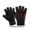 Guantes de Protección Solar para Hombres y Mujeres para Verano Delgados Transpirables Antideslizantes Seda de Hielo Fugas Dos Dedos Pesca Ciclismo Conducción Guantes de Pesca