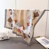 Bufanda de Seda Artificial con Estampado de Leopardo de Moda Chal de Gama Alta Bufanda Versátil para el Cuello Pañuelo para la Cabeza Bufanda para Mujer