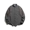 Yidao Vintage 2026 Primavera Nuevo Estilo Japonés Marca de Moda Patchwork a Cuadros Desestructurado Cuello Solapa Casual Holgada Camisa de Manga Larga