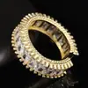 Anillos Ajustables para Pareja Estilo Europeo y Americano Transfronterizos, Anillos de Metal de Cobre Modernos con Baño Galvánico, Suministro Directo desde Stock