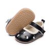 Zapatos de Cuero para Niñas 2024 Primavera y Otoño Nuevos Zapatos Infantiles Zapatos de Princesa para Niñas Pequeñas Suela Suave Antideslizantes Zapatos Tipo Gorro Zapatos de Moda