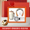 Kit de presente empresarial: caneca de café, leque, logotipo personalizado, presente de verão, lembrança prática para clientes