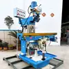 Taladro y Fresadora Zx6332, Taladro Universal Económico para Metal, Fabricante de Taladro y Fresadora Multifuncional de Doble Propósito Vertical y Horizontal 6332
