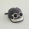 Gorro de Bebé Estilo Primavera y Otoño Gorra de Pico para Niños y Niñas, Gafas de Sol Desmontables, Gorra de Béisbol, Cortavientos de Invierno