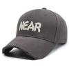 Gorra Primavera y Otoño Deportes al Aire Libre Versátil Rasgada Circunferencia de Cabeza Grande Visera Curva Gorra de Béisbol para Mujer Gorra de Béisbol Callejera para Mujer