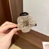 Pinza para el Cabello de Malla Burbuja de Nube para Mujer 2023 Nuevo Pinza de Tiburón Grande con Pluma Accesorio para el Cabello Pasador Lazo