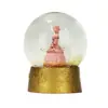 Bola de Cristal Luminosa Personalizada Bola de Nieve Creativa Adornos Transfronterizos Decoración para el Hogar de Niña Manualidades de Resina Adornos