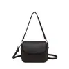 Bolsa Feminina da Moda para Meninas Mulheres 2026 Outono Nova Cor Sólida Plissada Bolsa de Mão Fofa Versátil Bolsa Transversal com Corrente para Ombro