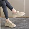 Sapatos Casuais Esportivos Versáteis Femininos com Plataforma, Sensação de Luxo, Lançamento 2026, Sola Grossa, Aumentam a Altura, Versáteis, Estilo "Dad Shoes"