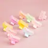 Novo Prendedor de Macaron Mini Prendedor de Cabelo Infantil Cor de Doce Prendedor de Tubarão Feminino Acessório de Cabeça Prendedor de Cabelo na Parte de Trás da Cabeça