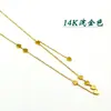 X4-110-2 Moda Parche de Nueve Corazones Collar Corto de Moda Versátil Cadena para Clavícula de Múltiples Corazones para Mujeres