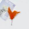 Venta al por mayor de fábrica gato ticker pluma campana reemplazo mascota juguete de peluche gato ticker juguete de interacción
