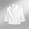 Comercio exterior transfronterizo ropa de mujer 2026 nuevo estilo europeo y americano top blazer corto de manga corta 2432570800