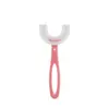 Cepillo de Dientes de Silicona en Forma de U para Niños, Gel Suave, Adecuado para Niños de 2 a 12 Años y Mayores, Set de Pasta de Dientes para Bebés, Artefacto para Cepillar
