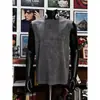 Camiseta Colete Sem Manga Cor Sólida Camurça 240g para Homens, Colete Unisex Diário para Exterior de Verão Sem Amassar, Em Estoque