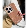 Funda de Cuero Otoño e Invierno con Pequeño Patrón Floral Adecuada para iPhone 17 Pro Max, Apple 15, Modelo Nuevo 14, 13 para Mujer, 12