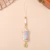 Colgante para Teléfono Brocado de Canción Bambú de la Fortuna - Símbolo de progreso continuo, adorno colgante portátil, producto cultural y creativo para lugares escénicos y tiendas de Hanfu, accesorio estilo chino al por mayor