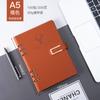 Caderno A5 de folhas soltas destacável registro de reunião de escritório B5 bloco de notas atacado logotipo personalizado