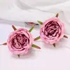 Flor Artificial de Camelia Cabeza de Flor Decorativa Flor DIY Cabeza de Flor Decorativa Peonía Peonía Flor Artificial Flor Artificial Decorativa
