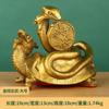 Adornos de latón dinero basáltico cuatro bestias divinas cobre dragón tortuga adornos basáltico decoración bestia divina adornos para el hogar venta al por mayor