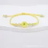 Directo del fabricante: Pulsera de cuentas de vidrio estilo coreano, fresca y sencilla, con cuentas de cerámica de Jingdezhen, regalo de flor de cerezo para amigas
