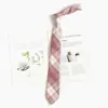 Camisa Rosa con Corbata Estilo Universitario Japonés JK Corbata Lazo Ropa para Niña Accesorios Cuello de Traje de Marinero Flor