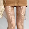 Novas meias arrastão jk meninas meias buraco rede y2k lolita meninas meia-calça de renda