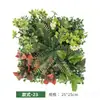 Parede de Plantas Simuladas Parede de Plantas Verdes Decoração Floral Fundo Gramado de Plástico Decoração de Gramado Verdejamento de Engenharia Parede de Flores Artificiais Decoração