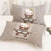 Toalla de almohada acolchada de dibujos animados 52 x 78 algodón y funda de almohada engrosada individual dormitorio de estudiante alto valor de color toalla de almohada al por mayor