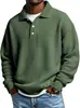 2026 Europeu e Americano Transfronteiriço Outono e Inverno Site Independente Amazon Camisas Masculinas Casuais Versáteis Camisas de Botão Largas para Homens