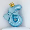 Tela Colgante para el Primer Cumpleaños de Niño, Escena de Pastel y Globos, Decoración, Ambiente, Accesorios para Fotos, Set de Fiesta