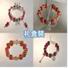 Nuevo Pulsera de Rosas de Fuegos Artificiales para Mujer Estilo Retro Juvenil Literario Nicho Pulsera de Perlas para Mujer Mejor Amiga Pulsera al por Mayor
