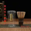 Batidor de Té Estilo Japonés al por Mayor Batidor para Matcha Pincel Mezclador Batidor de Bambú Bambú Blanco y Morado Herramienta para Revolver Matcha