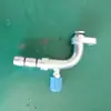 Conector de Coche para Estacionamiento, Aire Acondicionado, Conector sin Presión con Placa de Presión Móvil, Conector de Acero Engrosado para Tubería de Aire Acondicionado de Coche