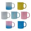 Taza para sublimación taza flash taza nacarada taza taza para agua taza de cerámica para transferencia térmica taza con recubrimiento en polvo dorado