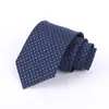 Corbata de Hombre 8cm de Alta Gama Bordado Jacquard Personalizada Corbata de Negocios Poliéster Seda Fabricante Mayorista
